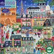 eeBoo - Puslespil 1000 brk - Paris Christmas