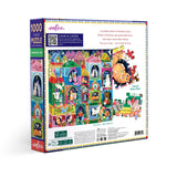 eeBoo - Puslespil 1000 brk - Christmas Cats