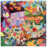 eeBoo - Puslespil 1000 brk - Autumn Cottage