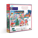 eeBoo - Puslespil 1000 brk - Christmas Flight
