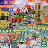 eeBoo - Puslespil 1000 brk - Paris in Autumn