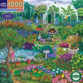 eeBoo - Puslespil 1000 brk - Alchemist's Orchard