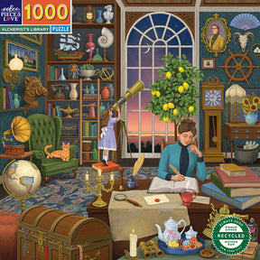 eeBoo - Puslespil 1000 brk - Alchemists Library
