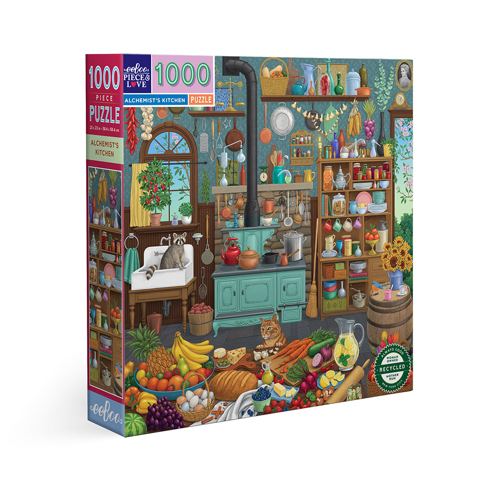 eeBoo - Puslespil 1000 brk - Alchemist's Kitchen
