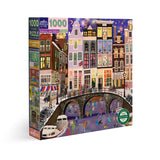 eeBoo - Puslespil 1000 brk - Magical Amsterdam