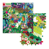 eeBoo - Puslespil 1000 brk - Den frodige have
