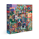 eeBoo - Puslespil 1000 brk - Christmas Decoration