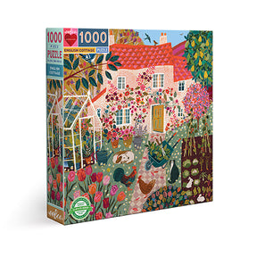 eeBoo - Puslespil 1000 brk - English Cottage