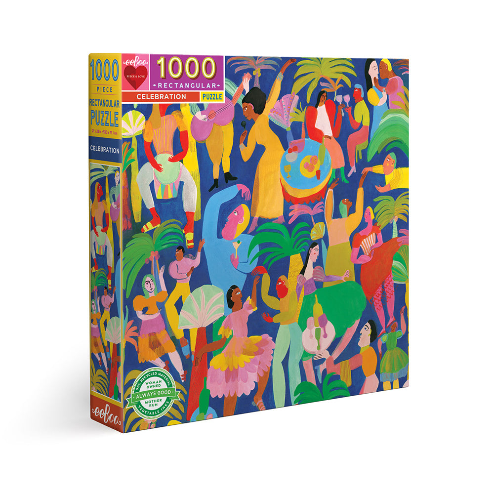 eeBoo - Puslespil 1000 brk - Celebration