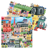 eeBoo - Puslespil 1000 brk - Paris