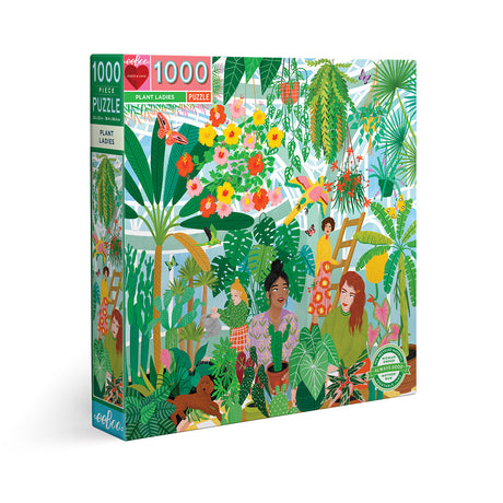 eeBoo - Puslespil 1000 brk - Planter og venner