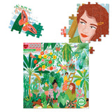 eeBoo - Puslespil 1000 brk - Planter og venner