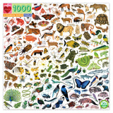 eeBoo - Puslespil 1000 brk - A Rainbow World