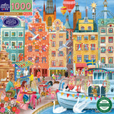 eeBoo - Puslespil 1000 brk - Stockholm