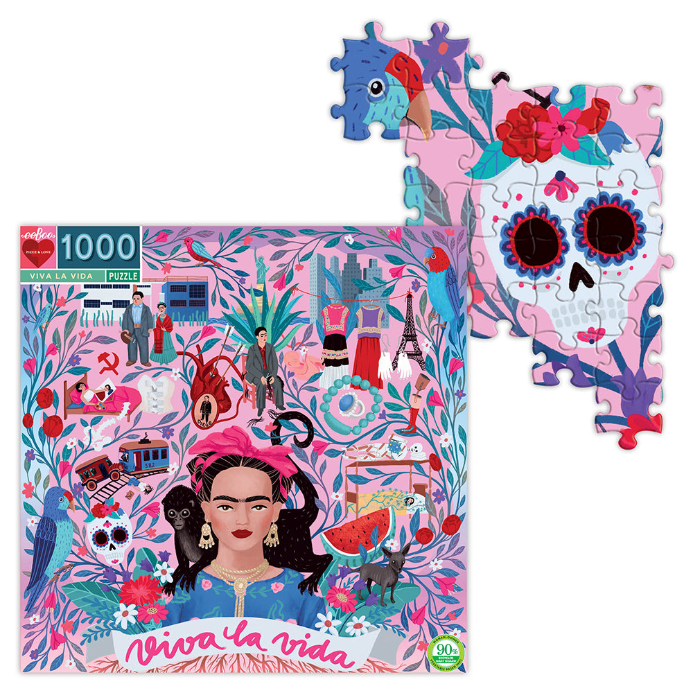 eeBoo - Puslespil 1000+ brk - Viva la Vida