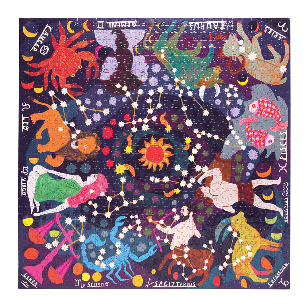 eeBoo - Puslespil 1000 brk - Zodiac