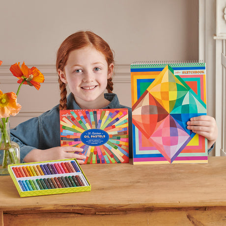 eeBoo - Skitseblok - Rainbow Colors