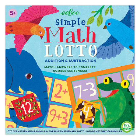 eeBoo - Spil - Regnelotteri - Let matematik