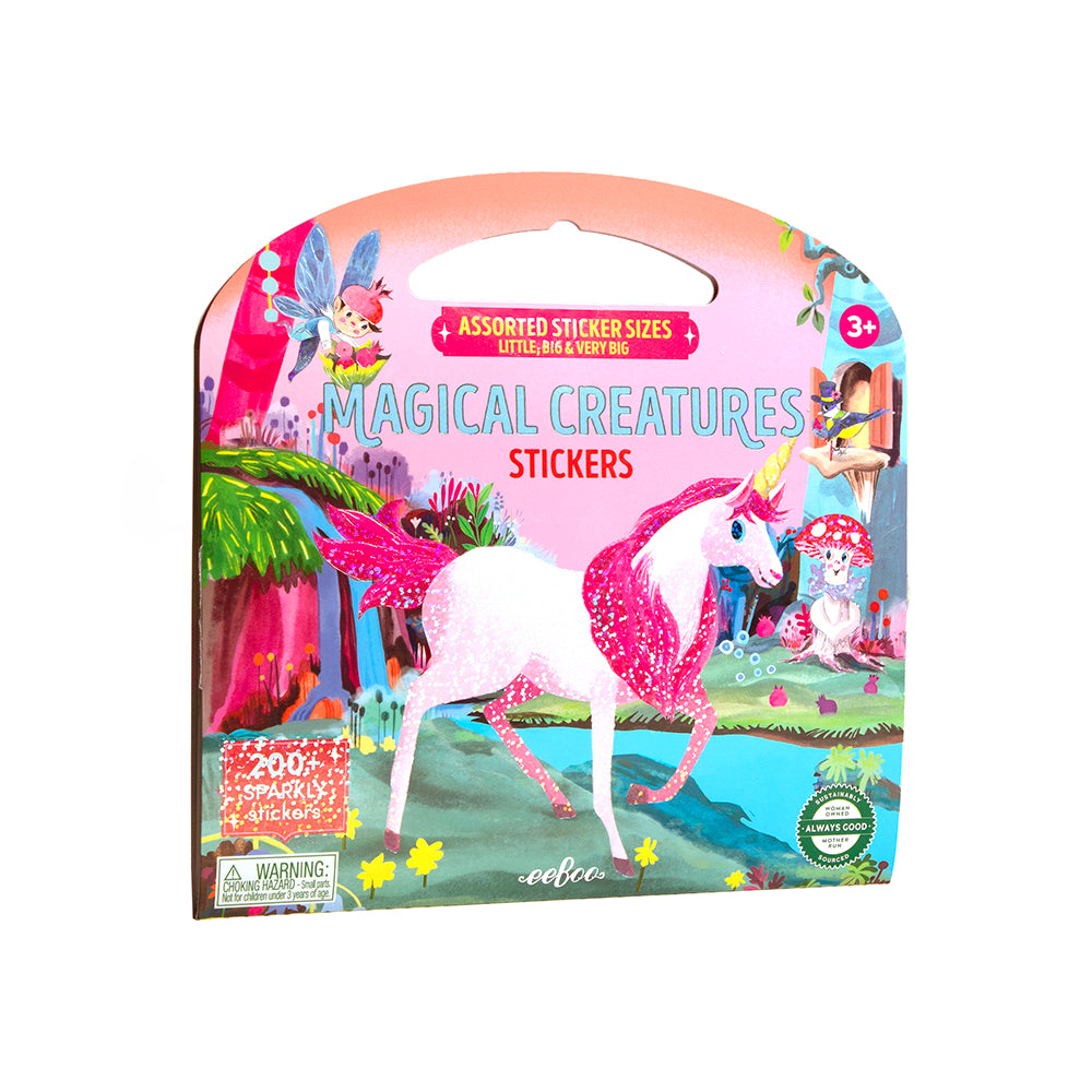 eeBoo - Klistermærkebog - Magiske skabninger