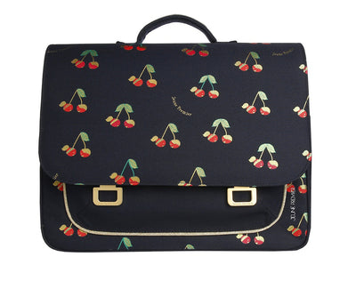Jeune Premier - Skoletaske retro 16L - Love Cherries