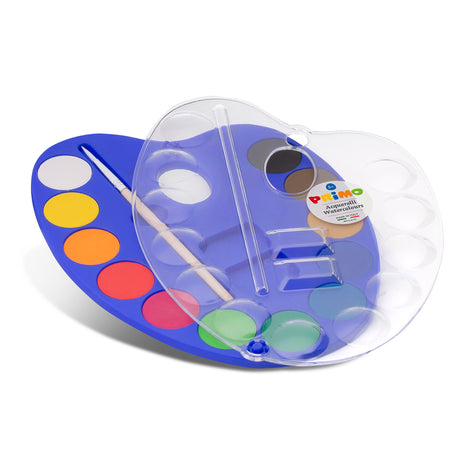 PRIMO - Vandfarve palette 12 farver - S Artist