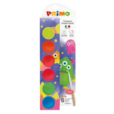 PRIMO - Plakatmaling 6 bøtter 25ml - Neon