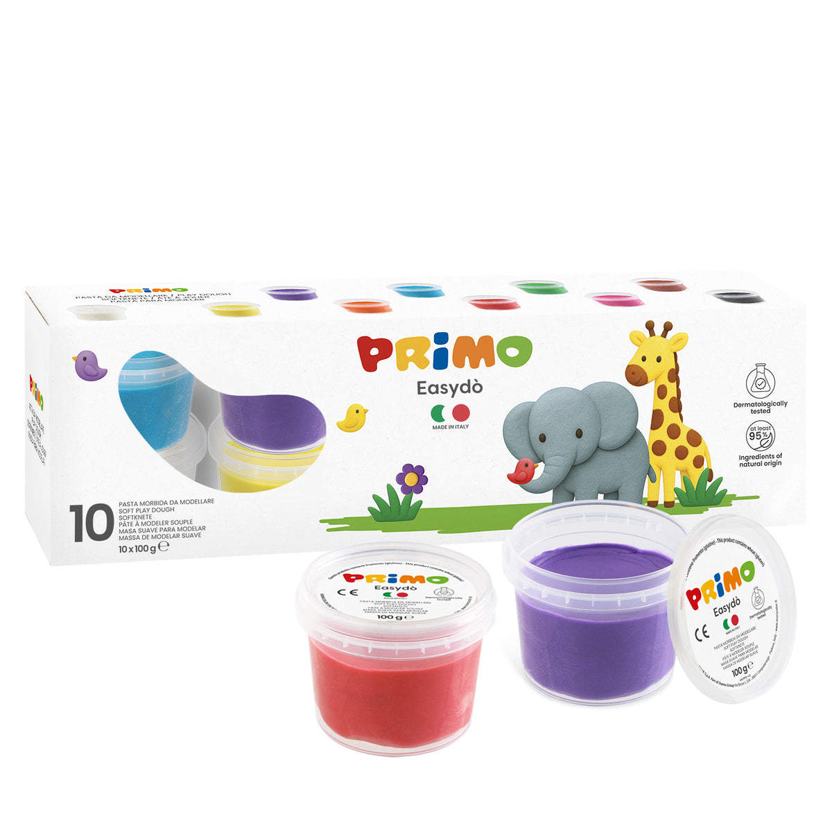 PRIMO - Modellervoks - 10 bøtter 100g