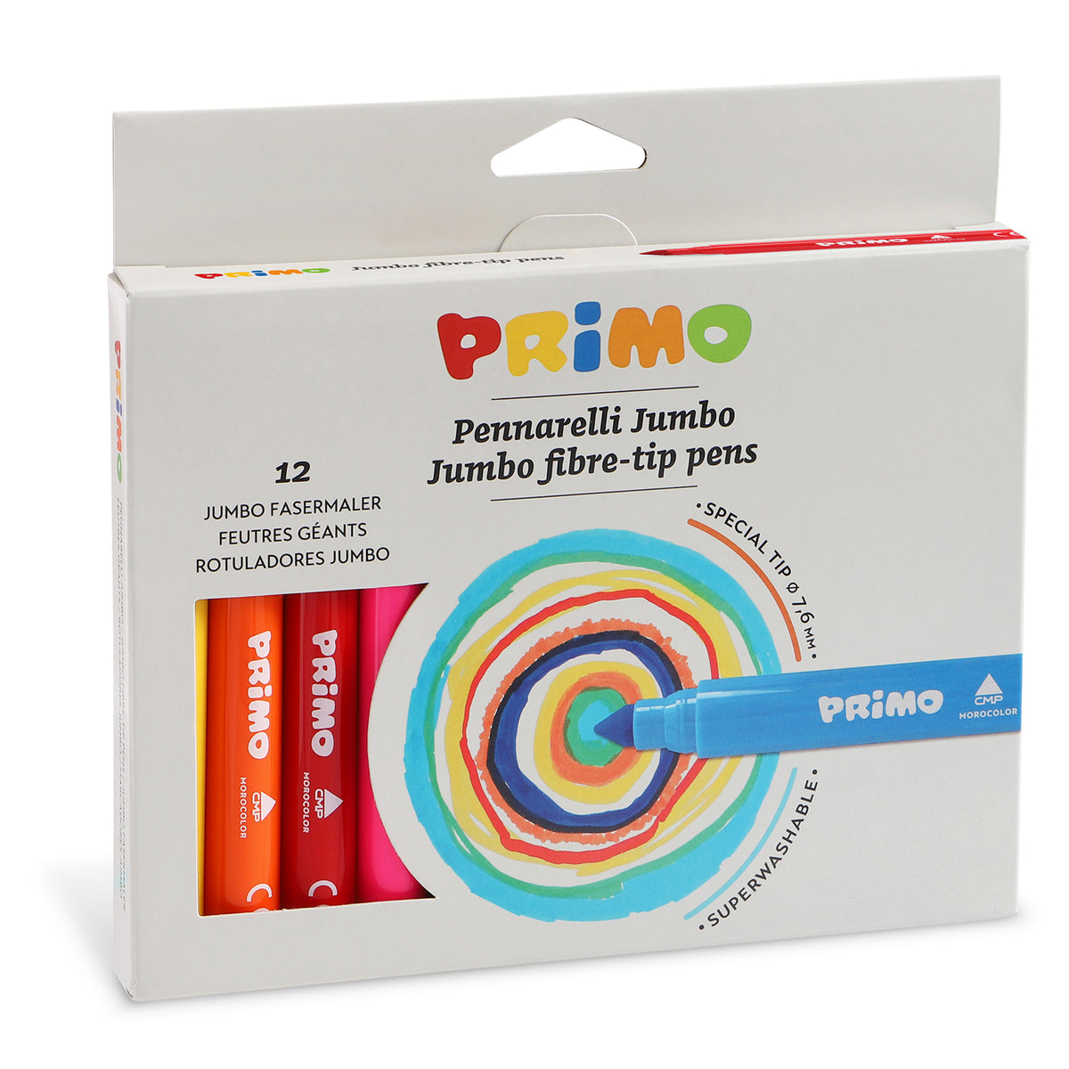 PRIMO -  Jumbo tusser 12 stk