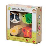 Tender Leaf - Puslespil 4 brk med føledyr