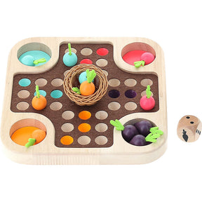 Vilac - Spil - Ludo med grøntsager