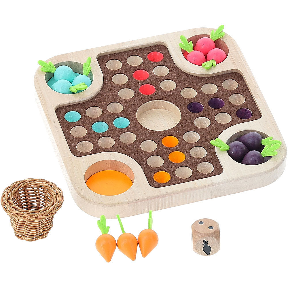 Vilac - Spil - Ludo med grøntsager