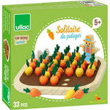 Vilac - Spil - Solitaire - Gartnerens grøntsager