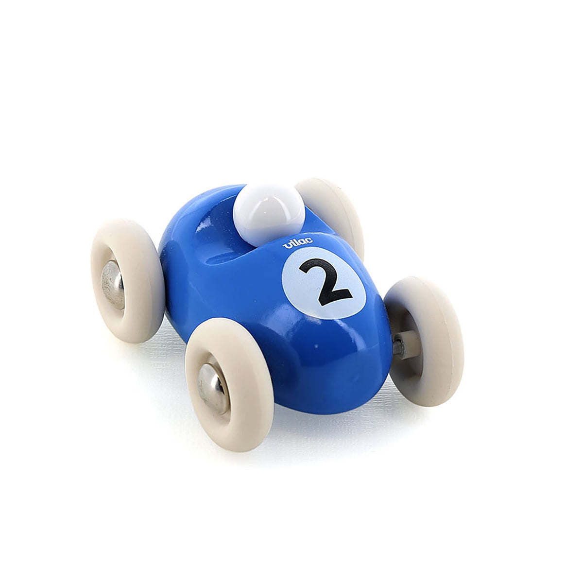 Vilac - Vintage Mini Racerbil nr 2 - Blå