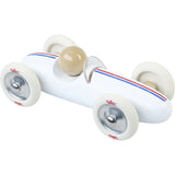 Vilac - Stor Grand prix vintage racerbil - Hvid
