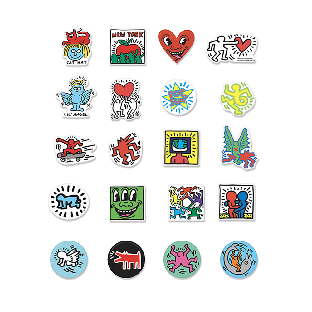 Vilac - Magneter - 20 stk af Keith Haring