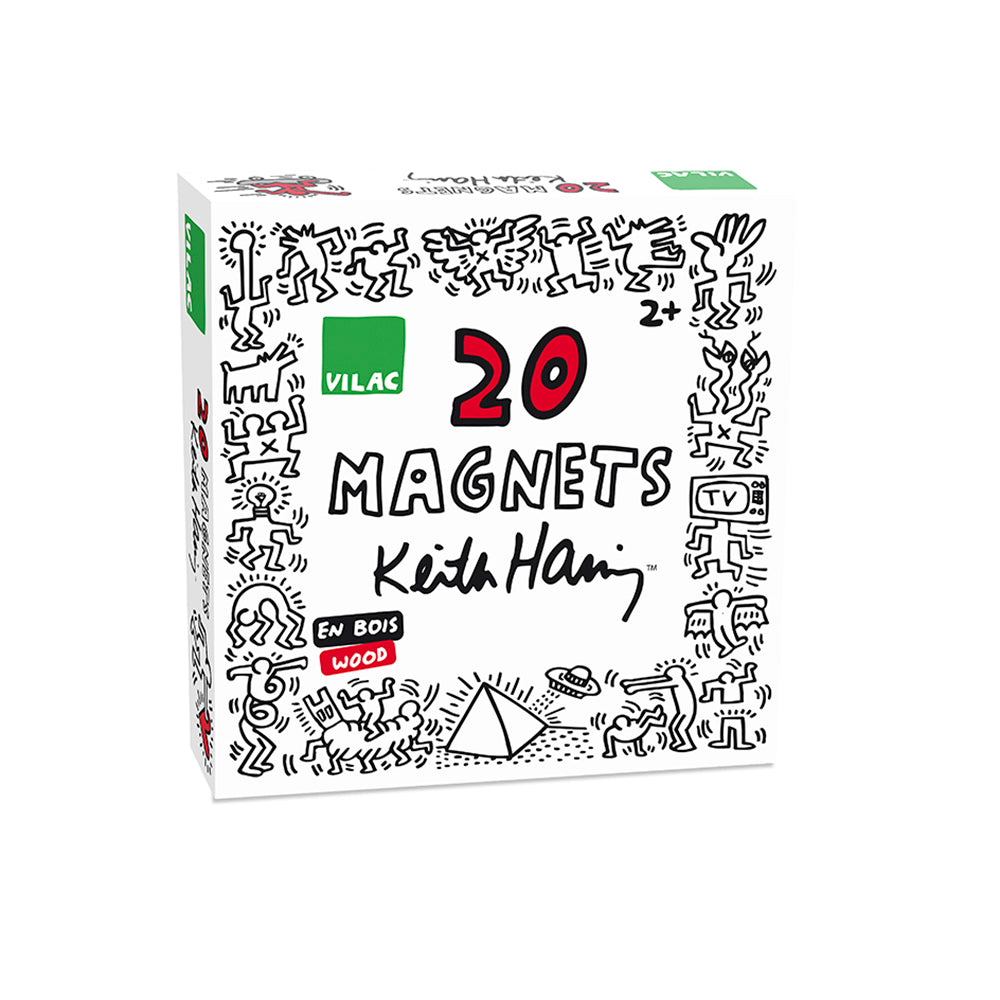 Vilac - Magneter - 20 stk af Keith Haring