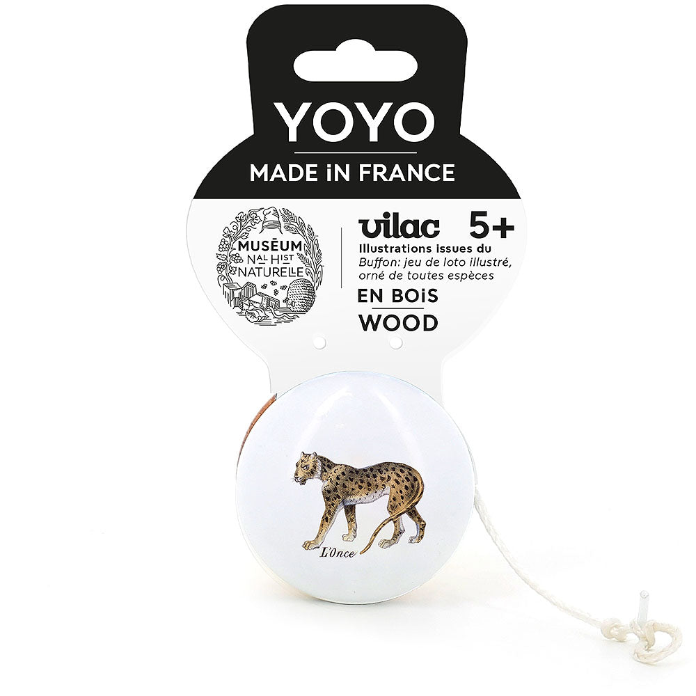 Vilac - Yoyo - Sneleopard fra Naturhistorisk Museum