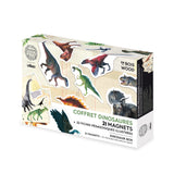 Vilac - Magneter 21 stk - Dinosaurer fra Naturhistorisk Museum