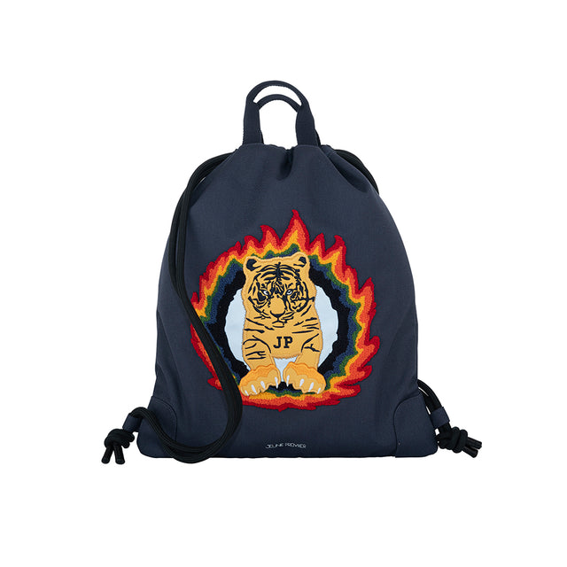 tiger flame sort idrætspose fra jeune premier