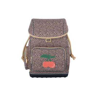 Jeune Premier skoletaske Ergomaxx 18L - Leopard Cherry