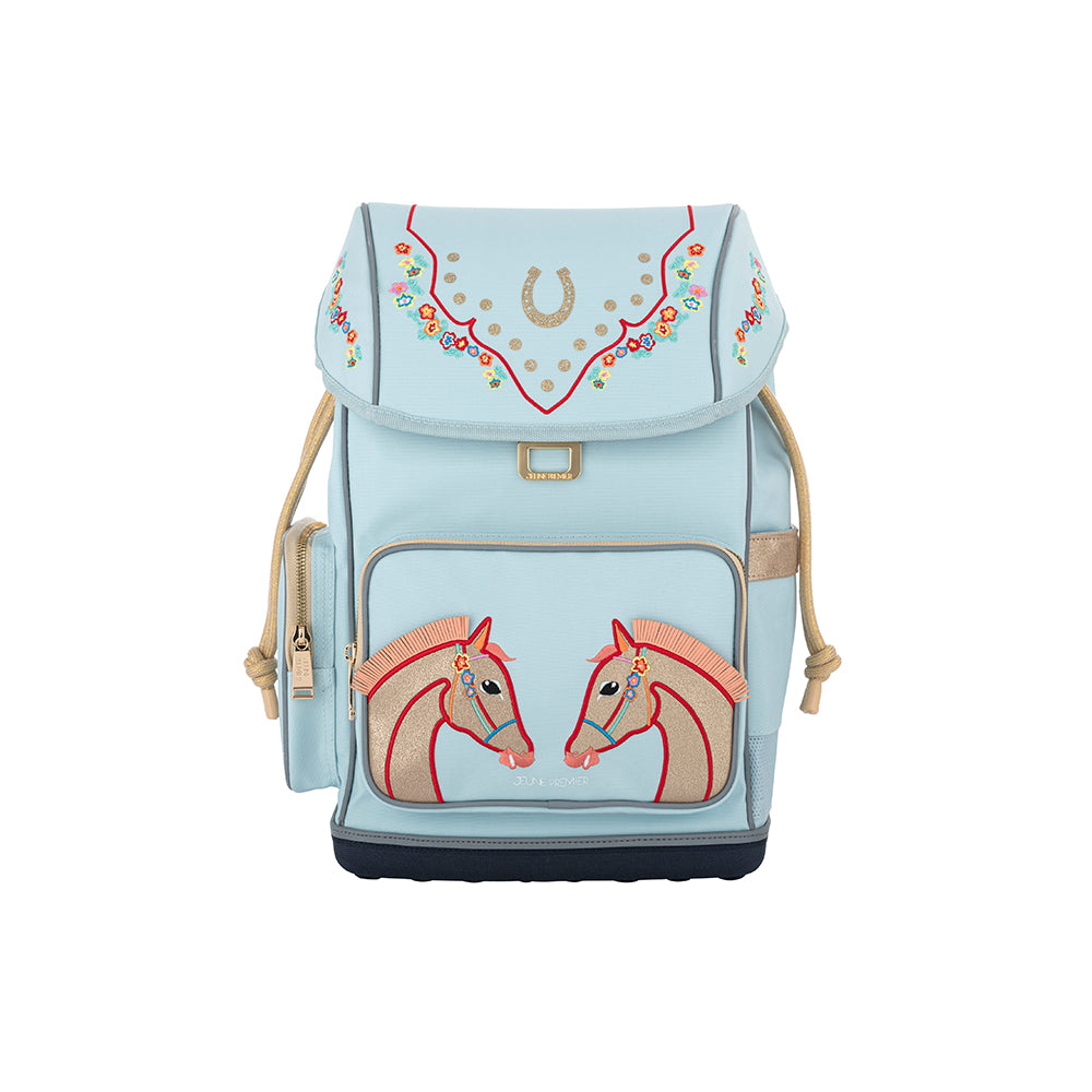 Jeune Premier skoletaske Ergomaxx 18L - Cavalerie Florale