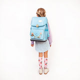 Jeune Premier skoletaske Ergomaxx 18L - Vichy Love Blue